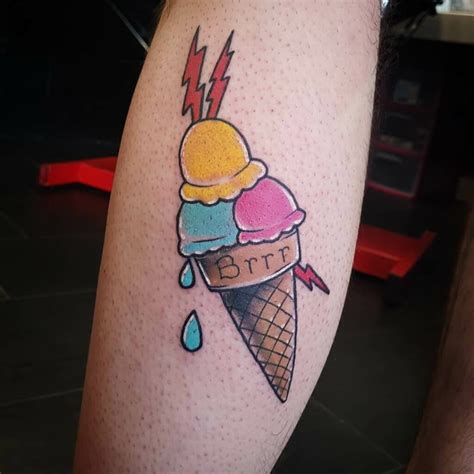 gucci ice cream tattoo